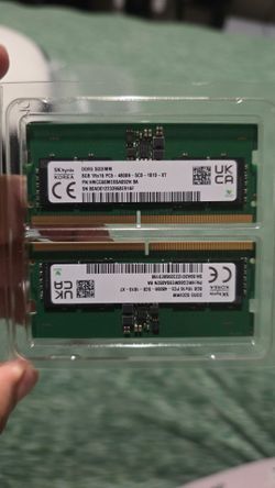 16GB (2x8GB Kit) DDR5-4800 SODIMM Laptop RAM – SK hynix