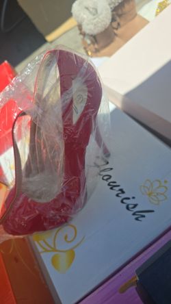High heels, sandals shoes