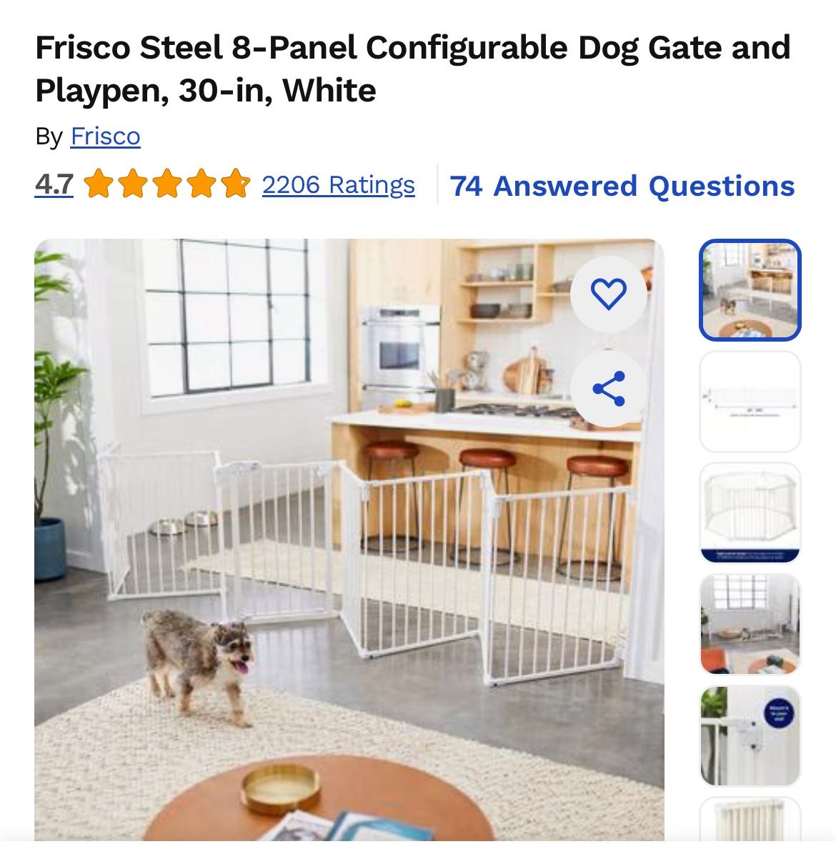 Dog Gate And Playpen