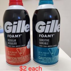 New Gillette Foamy Shave Foam
