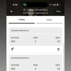 KAYNE WEST TICKETS FOR SALE 