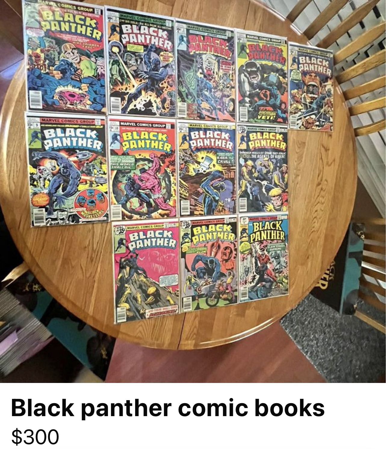 Black Panther Comic Books