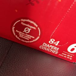 2 Boxes Huggies Pampers Size 6. 84 Count $35 Each