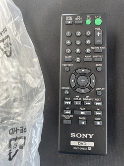SONY REMOTE CONTROL