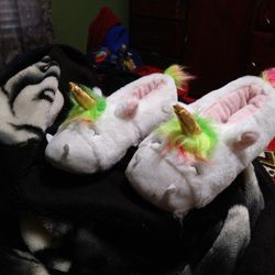 Kids Unicorn Slippers