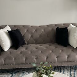 Gray 2 Seater Couch
