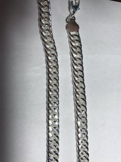 Stainless steel necklace and bracelet