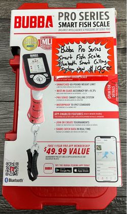 Bubba Pro Series Smart Fish Scale Bluetooth Smart Culling System New