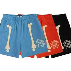Exclusive New Eric Emanuel Bone Shorts (S/M/L/ XL/2XL) 🦴