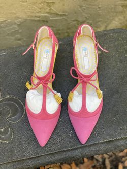 Brand New Boden Suede Heels, Size 39.5