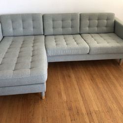 ikea light green morabo sectional - Can Deliver