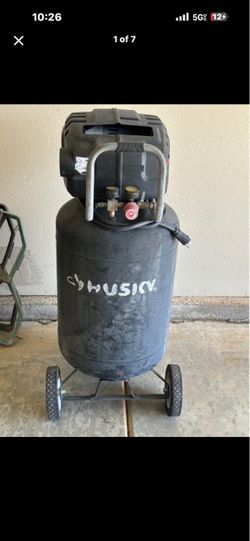 Husky 20 gallon air compressor