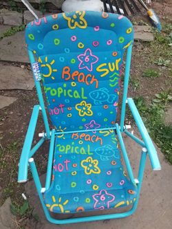 Kids beach chair