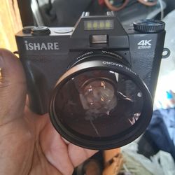 Ishare 4k Ultra HD Digital Camera 