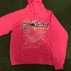 Pink Spider Worldwide hoodie