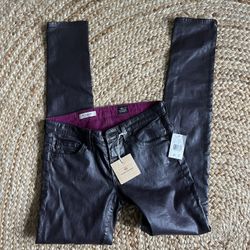 New AG Leather Pants 