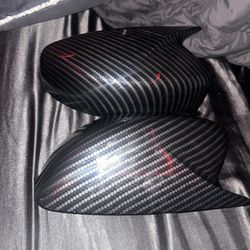 G37 Sedan Carbon Mirror Caps