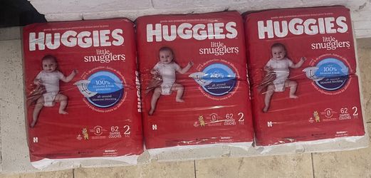 **NEW Huggies Size 2 - Little Snugglers