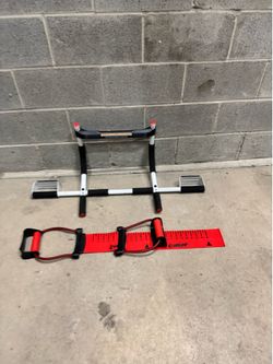 Perfect Fitness Doorway Pull Up Bar TITLE Boxing Power Push-Up Plus both 35$