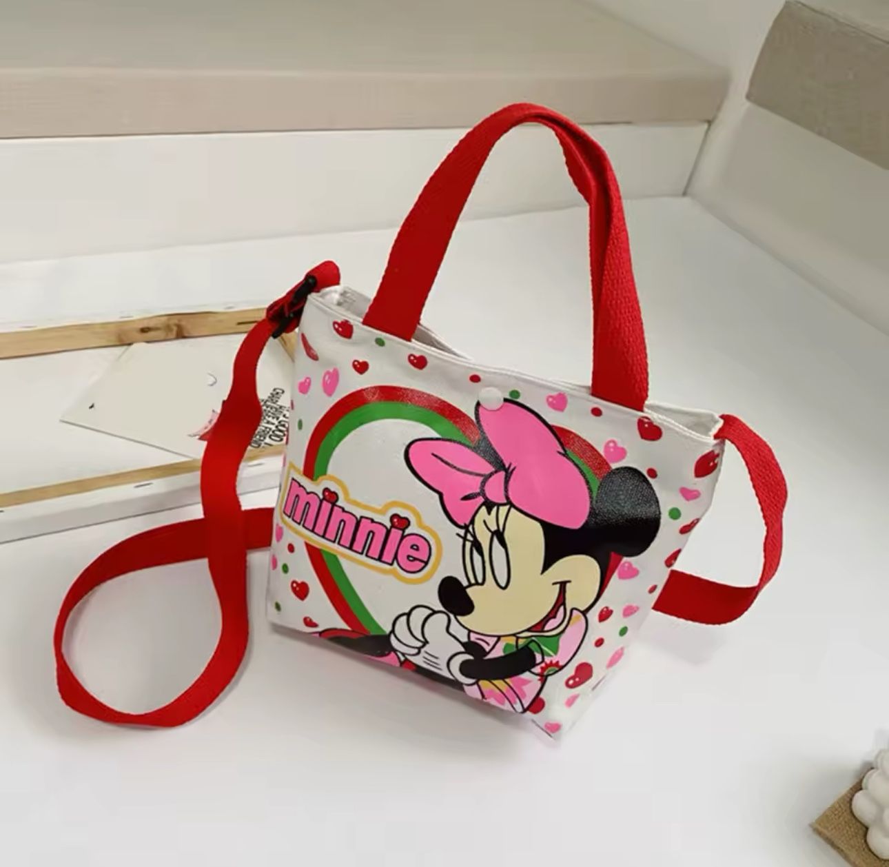 Disney Minnie Mouse Canvas Tote Bag