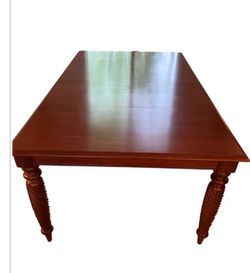 Ethan Allen British classics dining table set