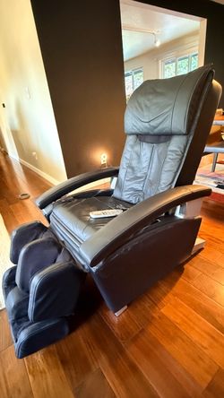 Panasonic Leather Massage Chair - Black