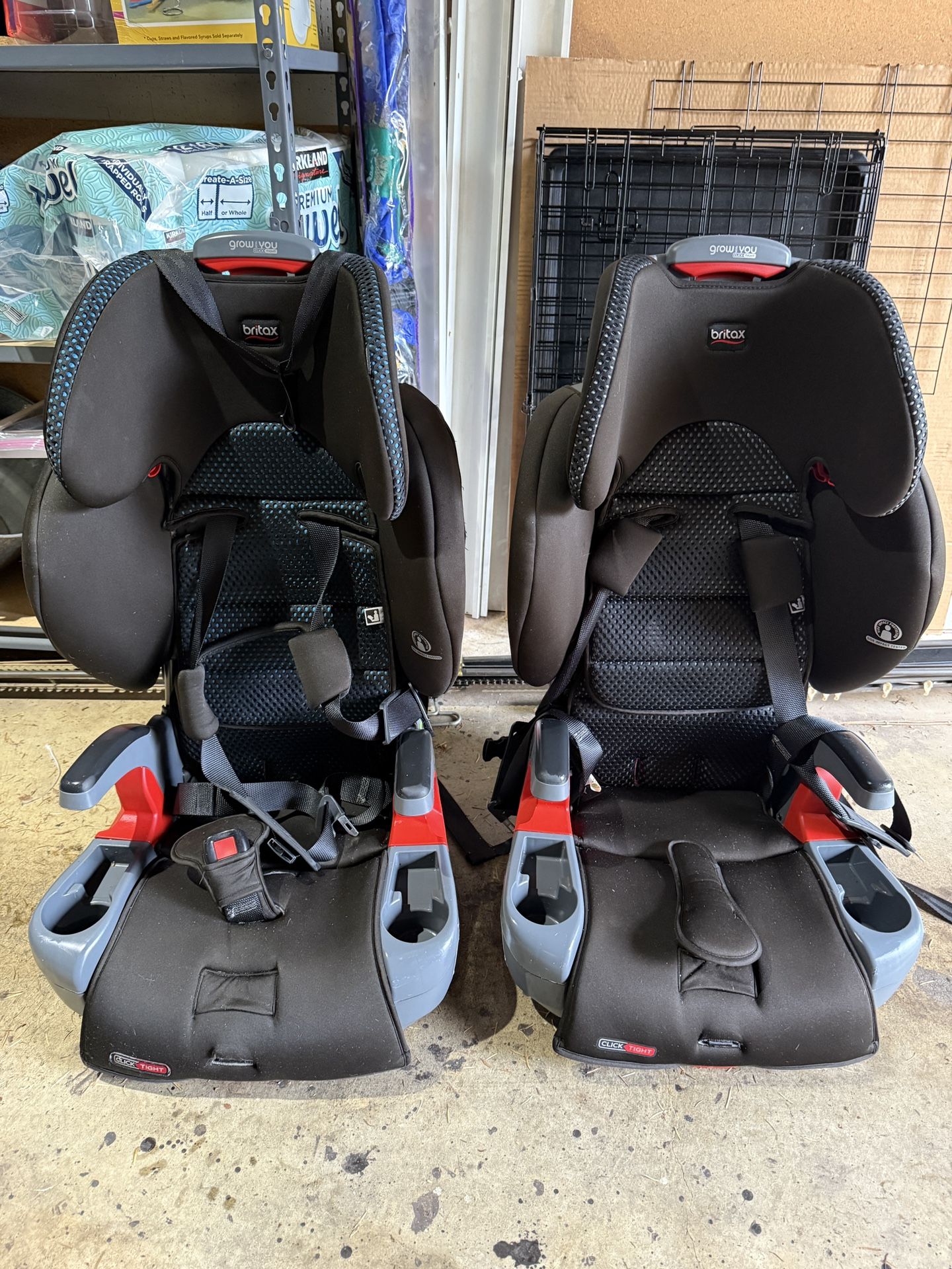 Britax Grow With you Click Tight Car Seats. $150 For One Or $250 For Both.