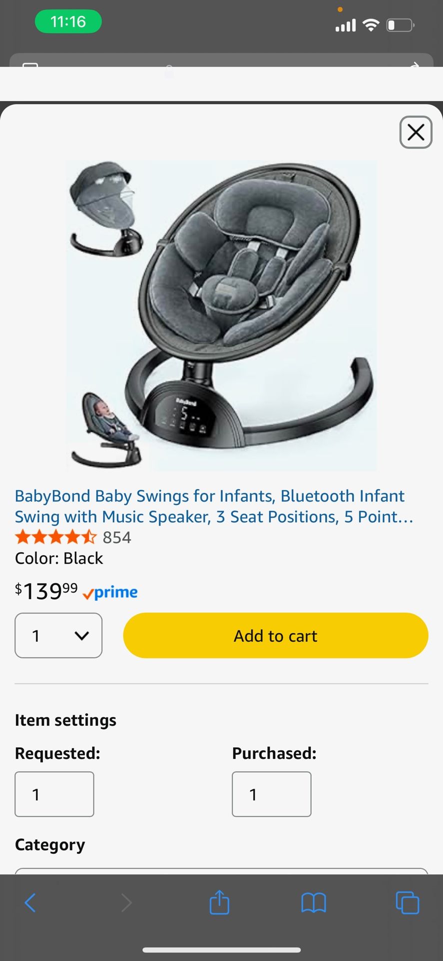 Baby Swing