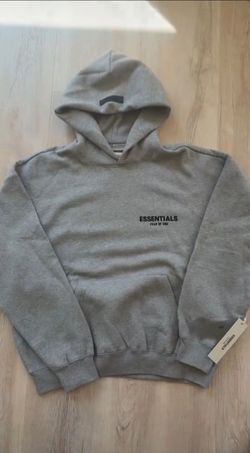 Essentials hoodie black velvet