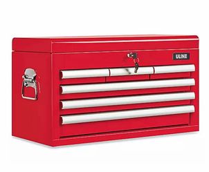 Red metal tool box uline