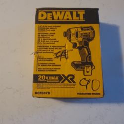Dewalt Nuevo Impacto De 1/4 De 3-velocidades 90 Precio Firme 