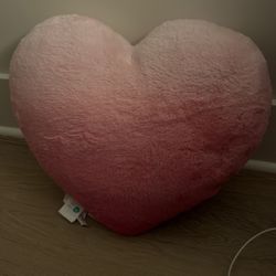 Pink Ombré Valentine Pillow