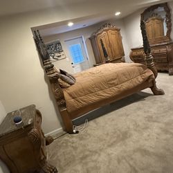 King Bedroom Suite w/Marble-tops