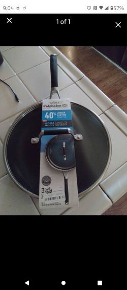 New Calphalon Saute Pan with lid