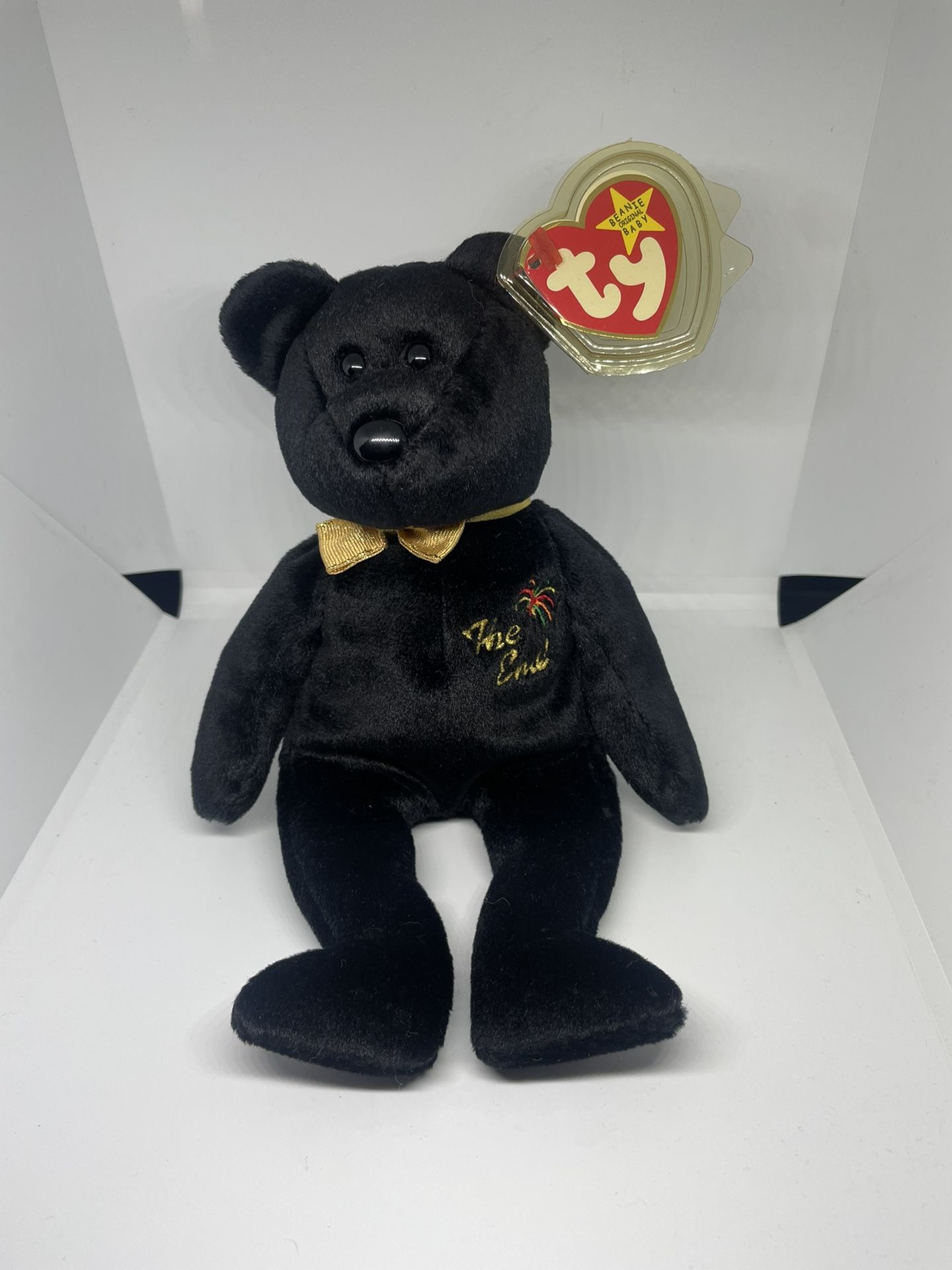 Ty Beanie Babies -  The End Bear- 1999- Rare!
