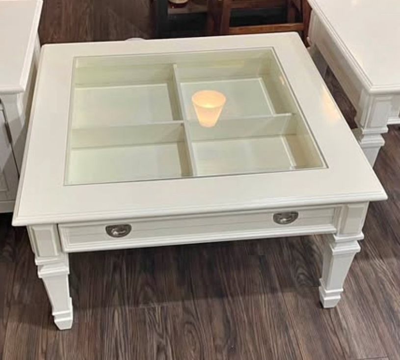 White Coffee Table