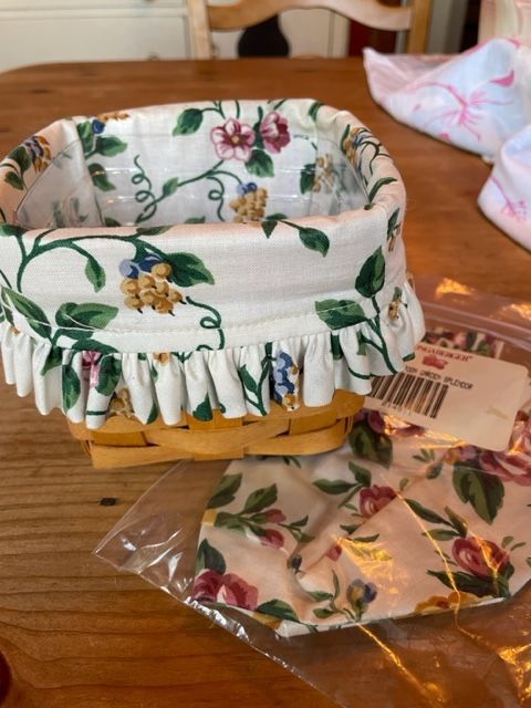 Longaberger Small Teaspoon Basket
