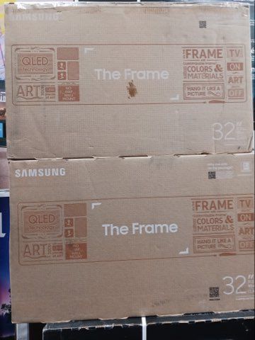 32" Screen QLED Frame TV By Samsung. No Wallmount Inc. Qn32LS03BDFXZA