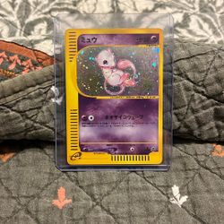 Japanese Mew Pokémon Card