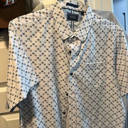 Mens 7 Diamonds Shirt Size Large 