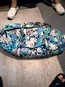 Large Duffel Bag By Vera Bradley