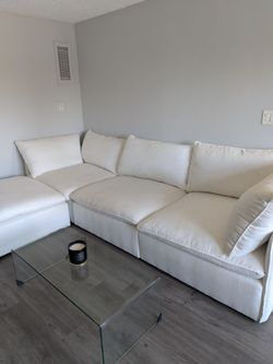 CB2 Lumis Deep Sectional  - New