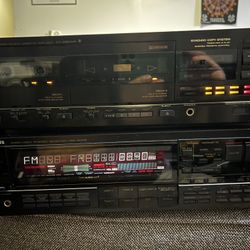 Pioneer Receiver and cassette Player 