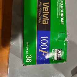 Fujichrome Velvia Professional 100F