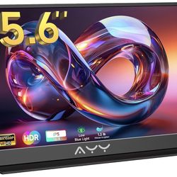 AYY Portable Monitor 15.6inch 1080P FHD, USB-C HDMI Gaming Monitor