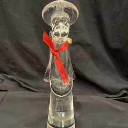 Vintage 24% Lead  Large Crystal Angel 