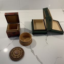3 Fancy Storage Boxes