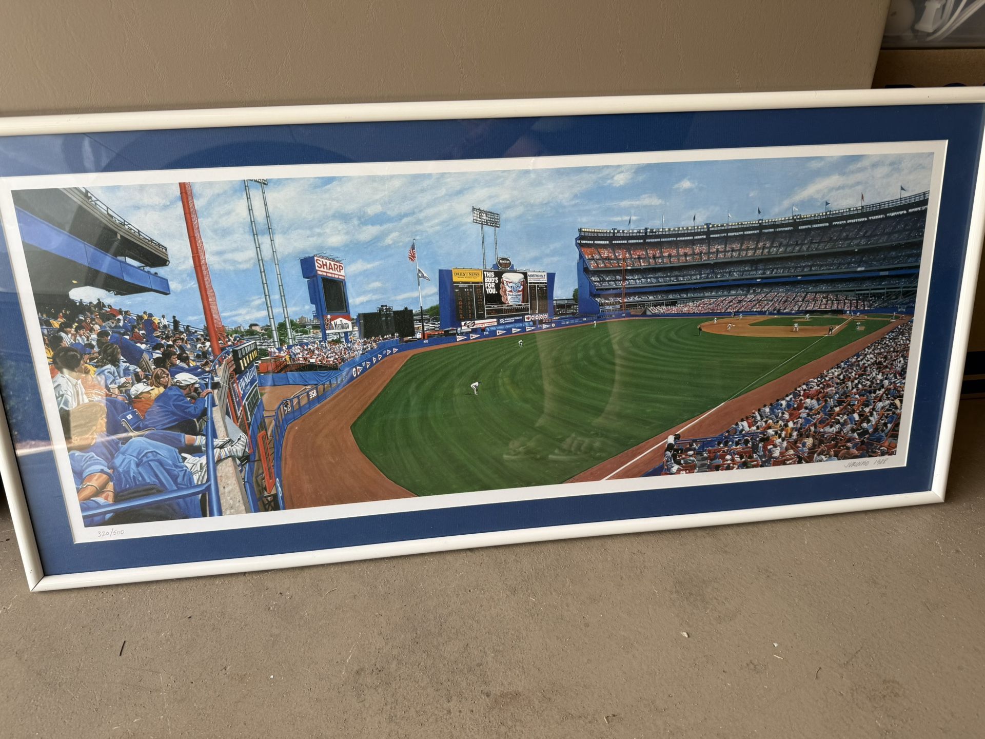 Baseball Fans. Collector Prints