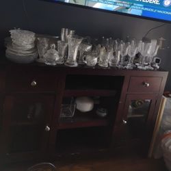 Mueble, Copas Y Staff ,Muy Lindo Y Completo