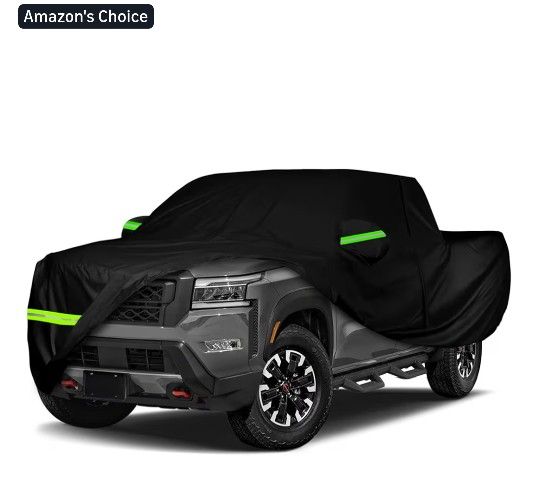 Waterproof All Weather Truck Cover for Nissan Frontier Crew Cab 5ft Bed, King Cab 6ft